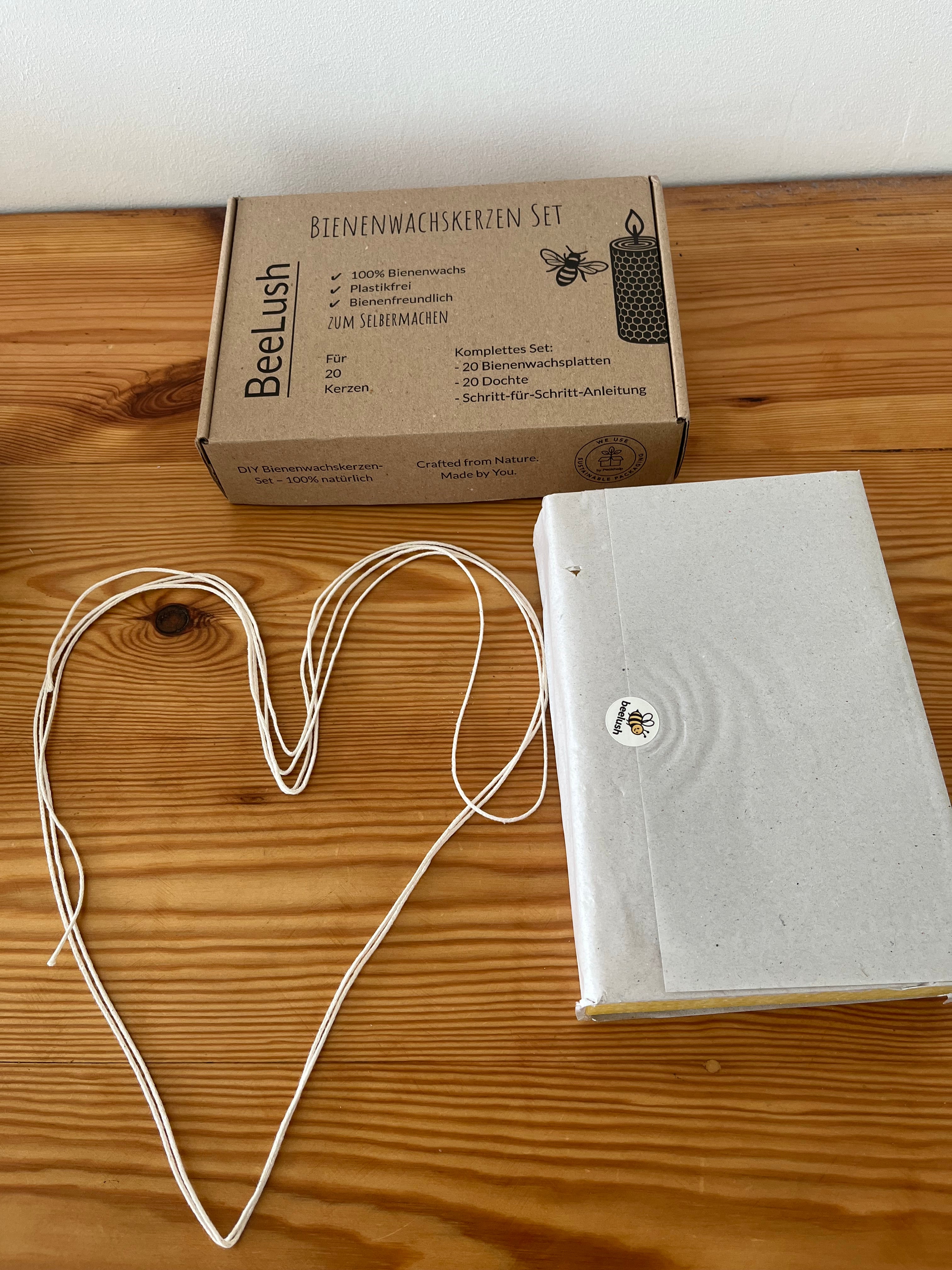 BeeLush Bienenwachskerzen Bastelset